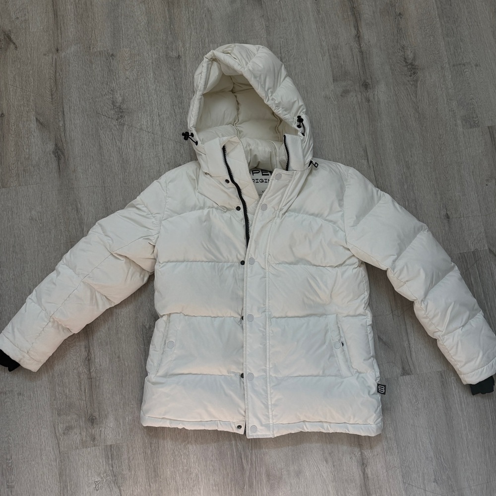 Aritzia SUPER PUFF Jacket in Oak